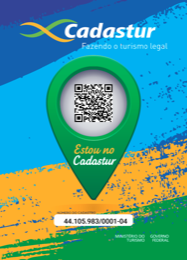 Selo de cadastro CADASTUR — Ministério do Turismo